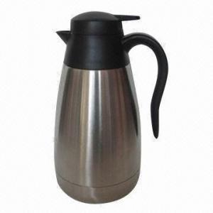 China 1,500mL Vacuum Coffee Pots, Made of Stainless Steel, Double-walled, Food Safe Grade, Easy-to-wash wholesale