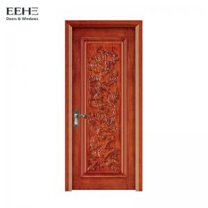 China Sound Proof Painted Solid Hardwood Internal Doors For Room 70*15mm Architraves wholesale