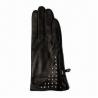 Buy cheap Fashionable Genuine Leather Gloves, Various Colors are Available from wholesalers