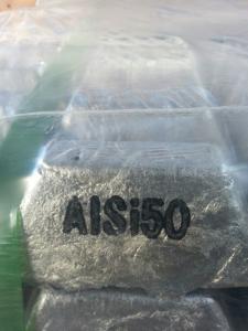 China Master Alloy Aluminium Silicon 20%, 30%, AlSi50, 7-8kg waffle plate wholesale
