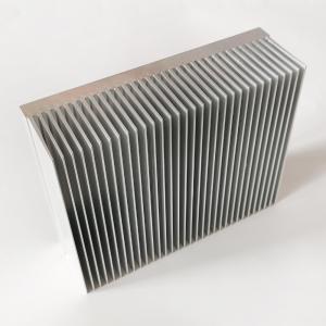 China Flexible cutting length high power heat sink extrusion 150(W)*45(H)mm wholesale