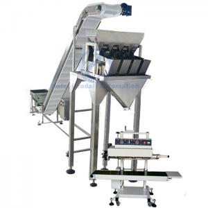 China High Performance Auto Linear Weigher Packing Machine Multi Language Choice wholesale