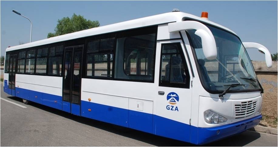 China Airport Diesel Engine Low Floor Buses With PPG Polyurethane Finishing wholesale