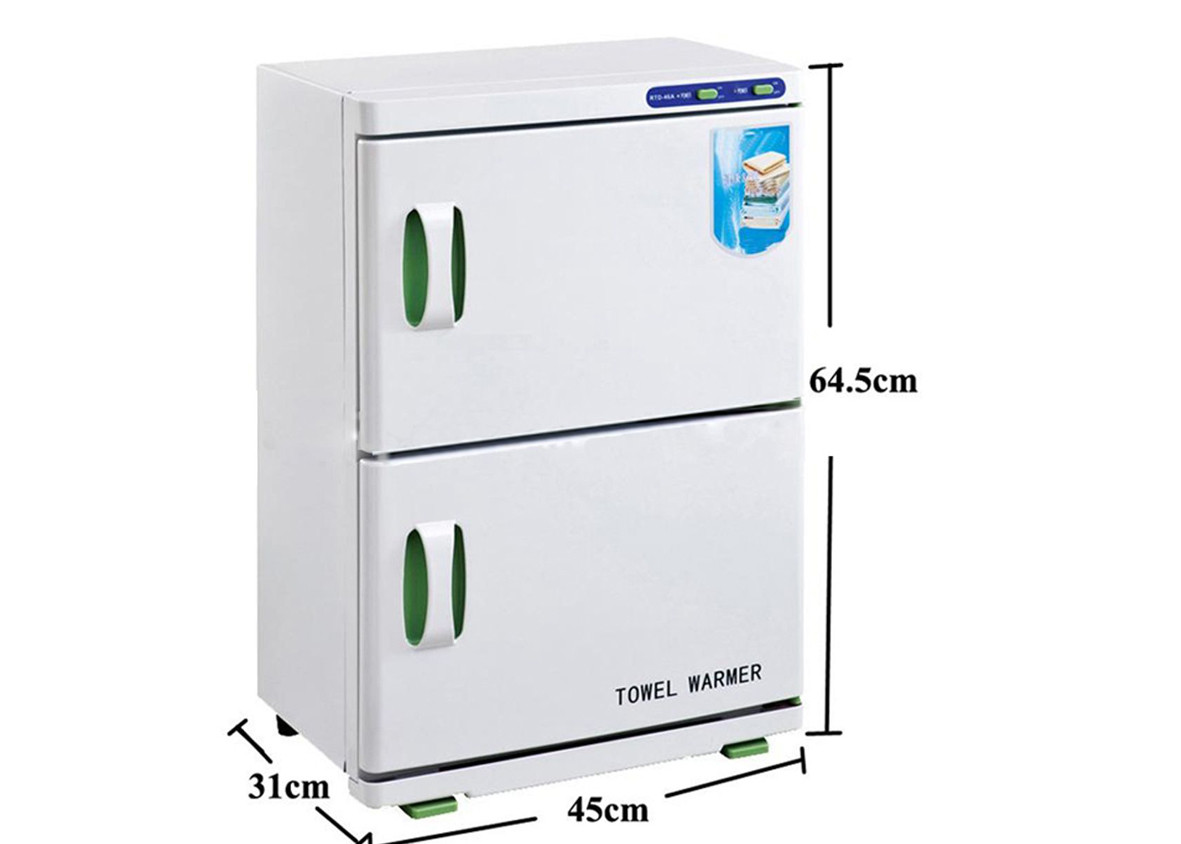 China 46L Double - Deck Uv Sterilizer Cabinet Towel Warmer , Double Door Tool Sterilizer Machine wholesale