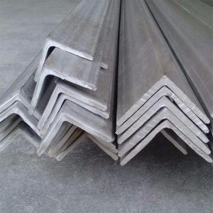 China 0.5mm 17mm Stainless Steel Angle Iron Hot Rolled Equal Unequal Type wholesale