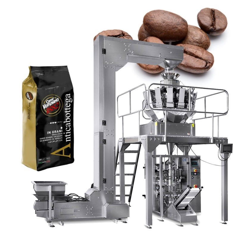 China Back Sealing Automatic Pouch Packing Machine For Coffee Bean wholesale