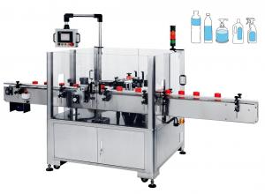 China Single Sided Automatic Vial Sticker Labeling Machine For Small Round Bottles wholesale