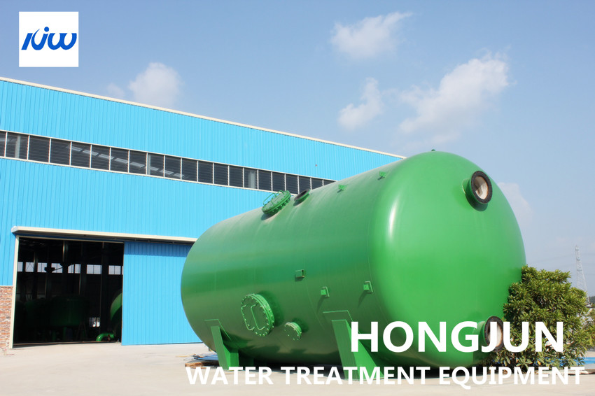 China Customized Sand Filter Horizontal Carbon Steel Tank Epoxy Paint Vessel 200000T/H wholesale