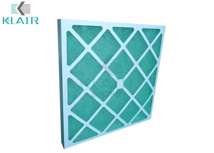 China Disposable Panel HVAC Air Filters With Progressively Fiber Glass Mat Media wholesale