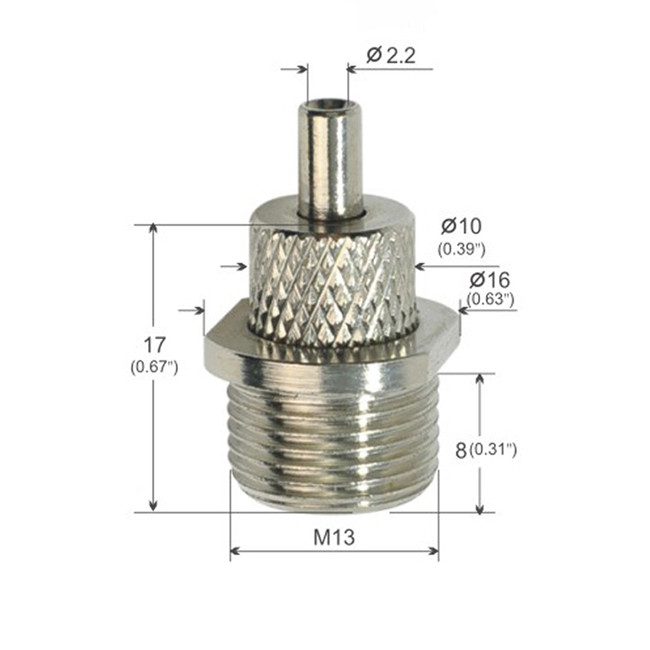 China Brass / Steel M13 Thread Wire Gripper For Ceiling And Hanging Fixture YW86082 wholesale
