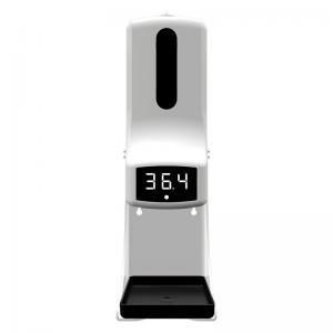 China K9 Pro Thermometer Intelligent Soap Dispenser 2 In 1 Alcohol Spray Gel 1000ML wholesale