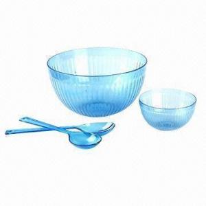 China Salad Bowls, Available in Various Sizes/Colors, Customized Designs/Colors Accepted, Made of Plastic wholesale