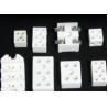 Buy cheap White 2 Or 3 Pole 24A Steatite Ceramics Terminal Block Connector Insulators from wholesalers