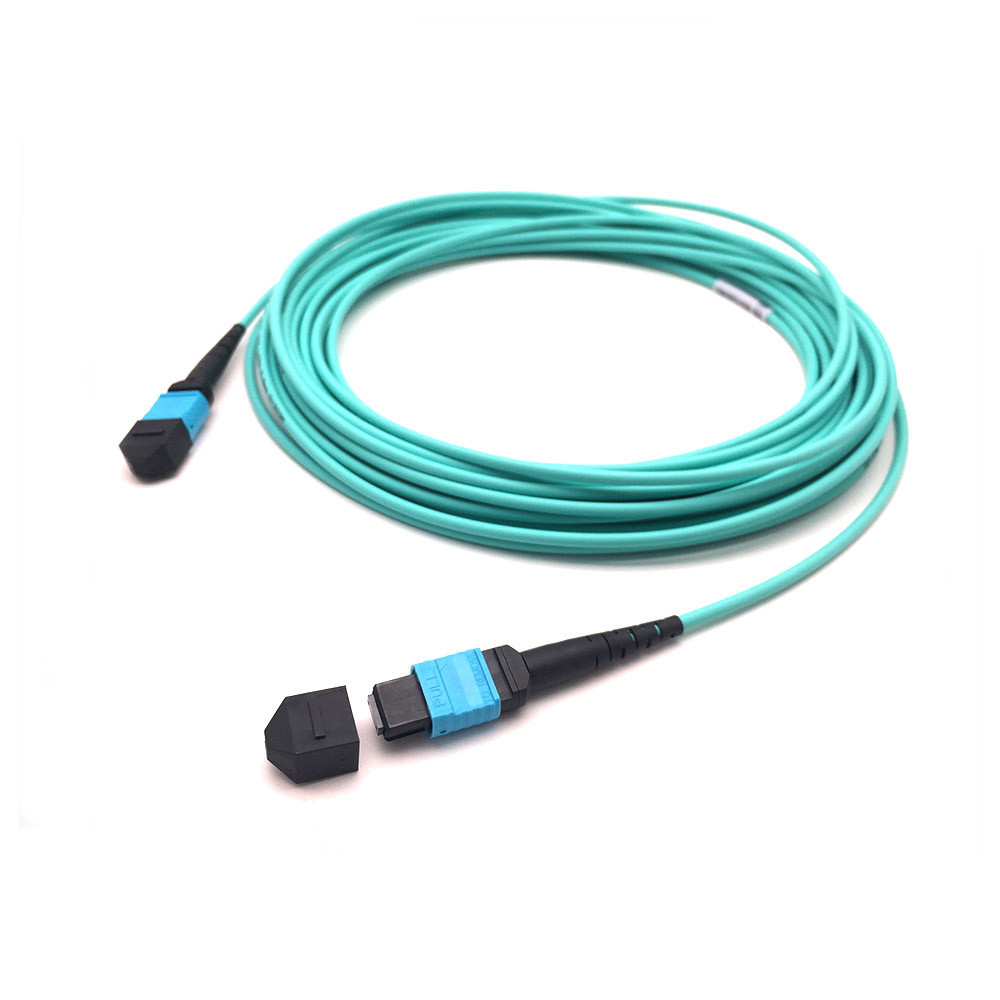 China 12F 24F MPO Fiber Optic Cable Assemblies OM5 50/125 Type B wholesale