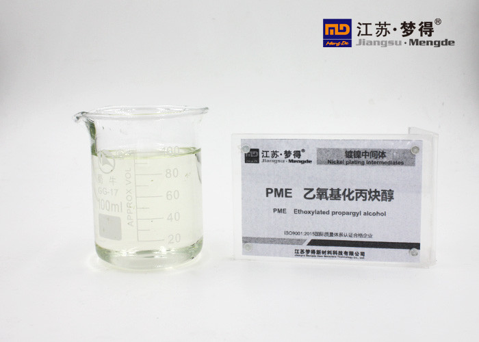 China PME Nickel Plating Brightener Propynol Ethoxylate CAS 3973 18 0 Yellow Liquid wholesale