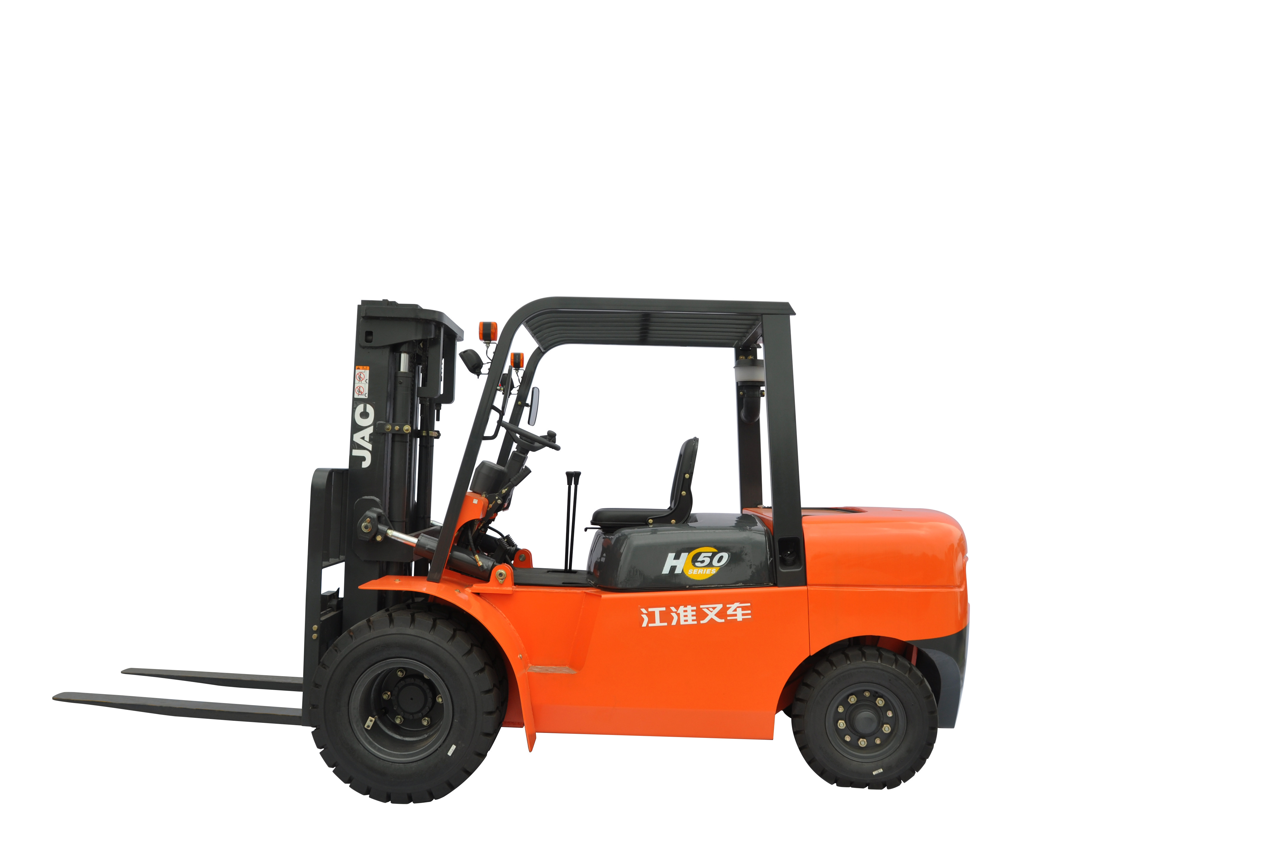 China Diesel Powered Heavy Duty Forklift , Load Capacity 6 Ton Forklift 3m - 6m Lift Height wholesale