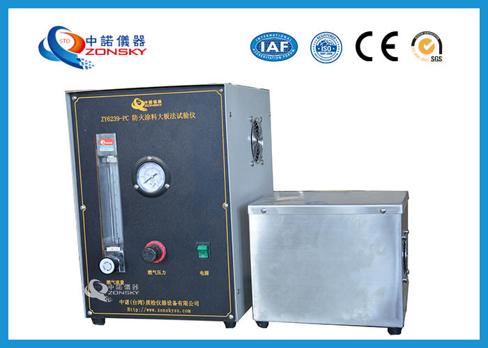 Micro Controlled Flame Test Equipment 820*820*1500 MM With Observation Window