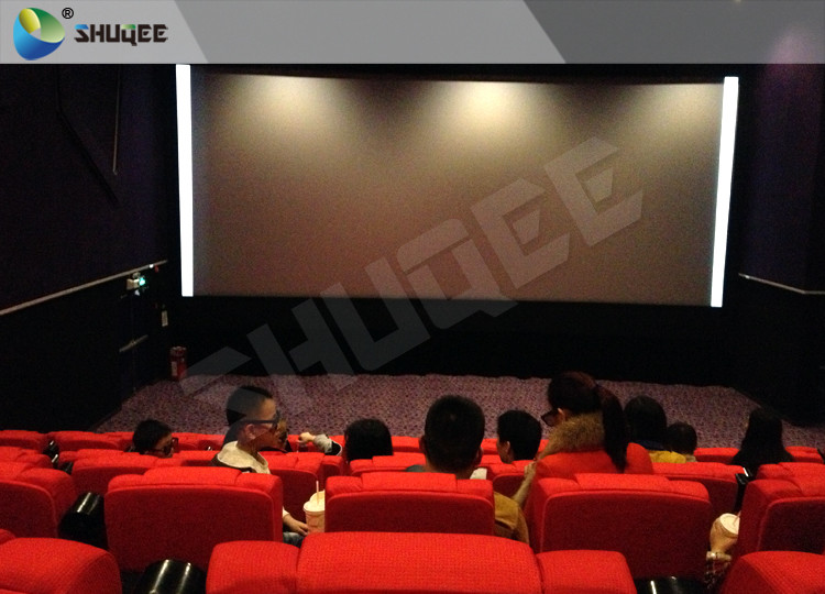 China High Class Sound Vibration Cinema With 2K Projector Silver Screen wholesale