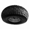 Buy cheap Pneumatic Rubber Wheel with 20mm Steel Rim from wholesalers