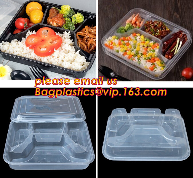 China Supermarket display wholesale storage fruit food defrosting plastic tray,manufacturer supply bpa free reusable 3 compart wholesale