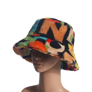 China 56cm Soft Fabric Fisherman Bucket Hat Sublimation Print Logo wholesale