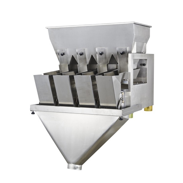 Buy cheap CE Certificate 304SS 4 Head Linear Weigher For Tin Cans Nut Filling from wholesalers