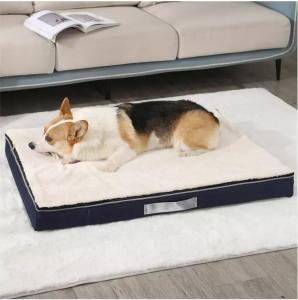 China Modern Pet Camp Jumbo Bed Orthopedic Memory Foam Washable Removable Cover For Large Small Pet wholesale