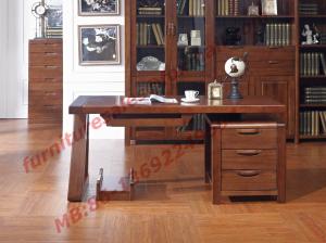 China Solid Wood Antique Design Furniture Desk with Drawers in Home Study Room use wholesale