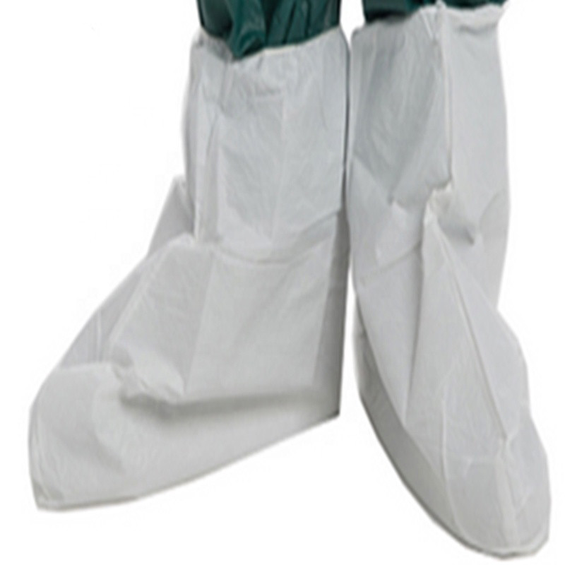 China Latex Free Disposable Boot Covers Lightweight , Ankle And Opening With Elastic wholesale