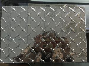 China Customized Diamond Aluminum Sheet Industrial Aluminum Checkered Plate For Boat Lift wholesale