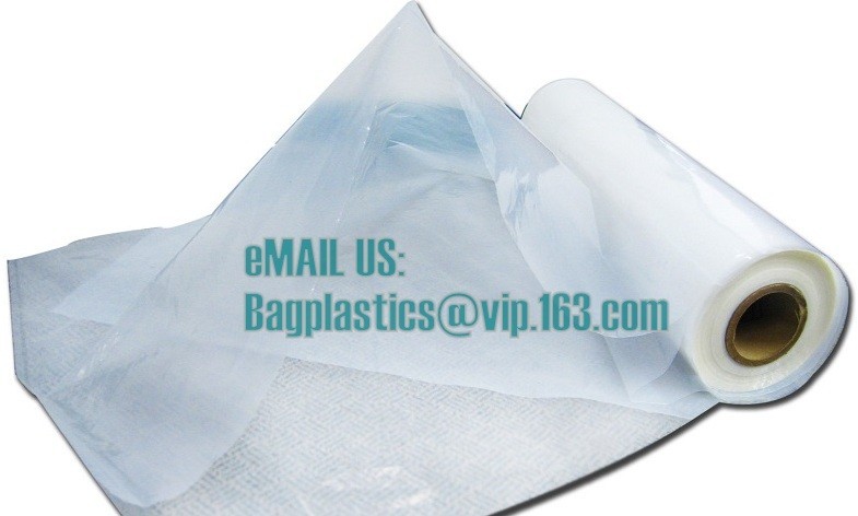 China HDPE film on roll, laundry bag, garment cover film, film on roll, laundry sacks wholesale