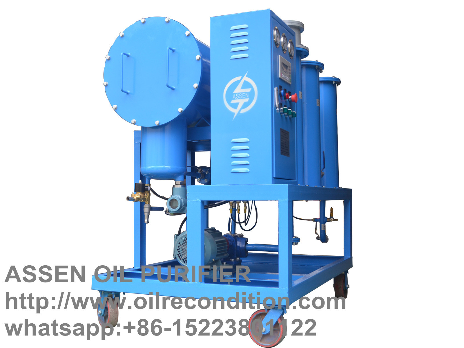 China 6000 Liters/Hr Coalescence separation Light Fuel Oil Purification,Oily Water Separation Machine wholesale