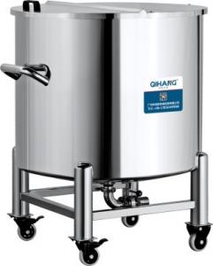China 50L - 20000L Cream Storage Tank Stainless Steel Material 1 Year Warranty wholesale