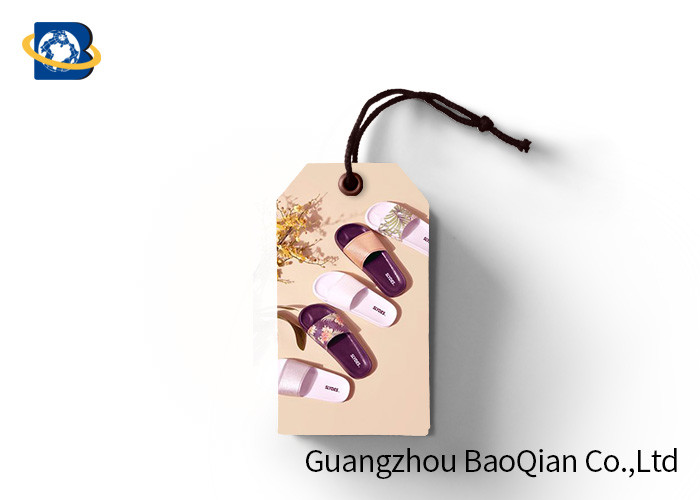 China 3D Image Custom Shoe Hang Tags , Shoes Lenticular Labels PET / PP / Paper Material wholesale