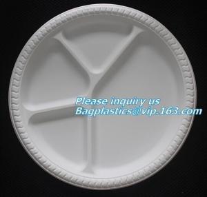 China Disposable Plastic Takeaway Meal Tray, Corn starch blister packaging tray, blister packaging wholesale