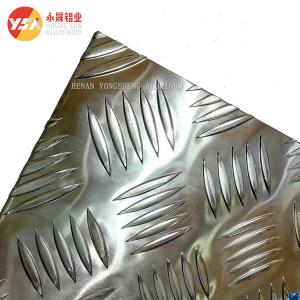 China 6061 Aluminum Diamond Plate 0.13 - 6.5mm Thick Aluminum Tread Plate wholesale