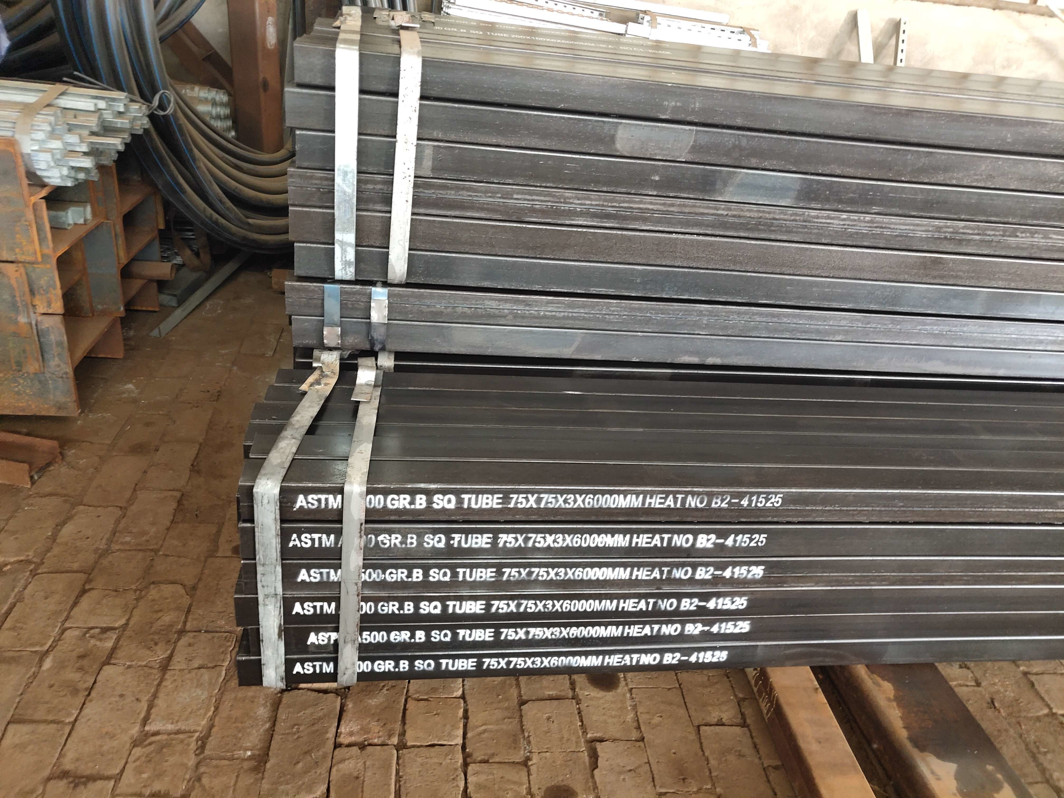 China GI SHS pipe S355 square hollow section steel tube/square tube /construction pipe/square hollow section/welded steel pipe wholesale