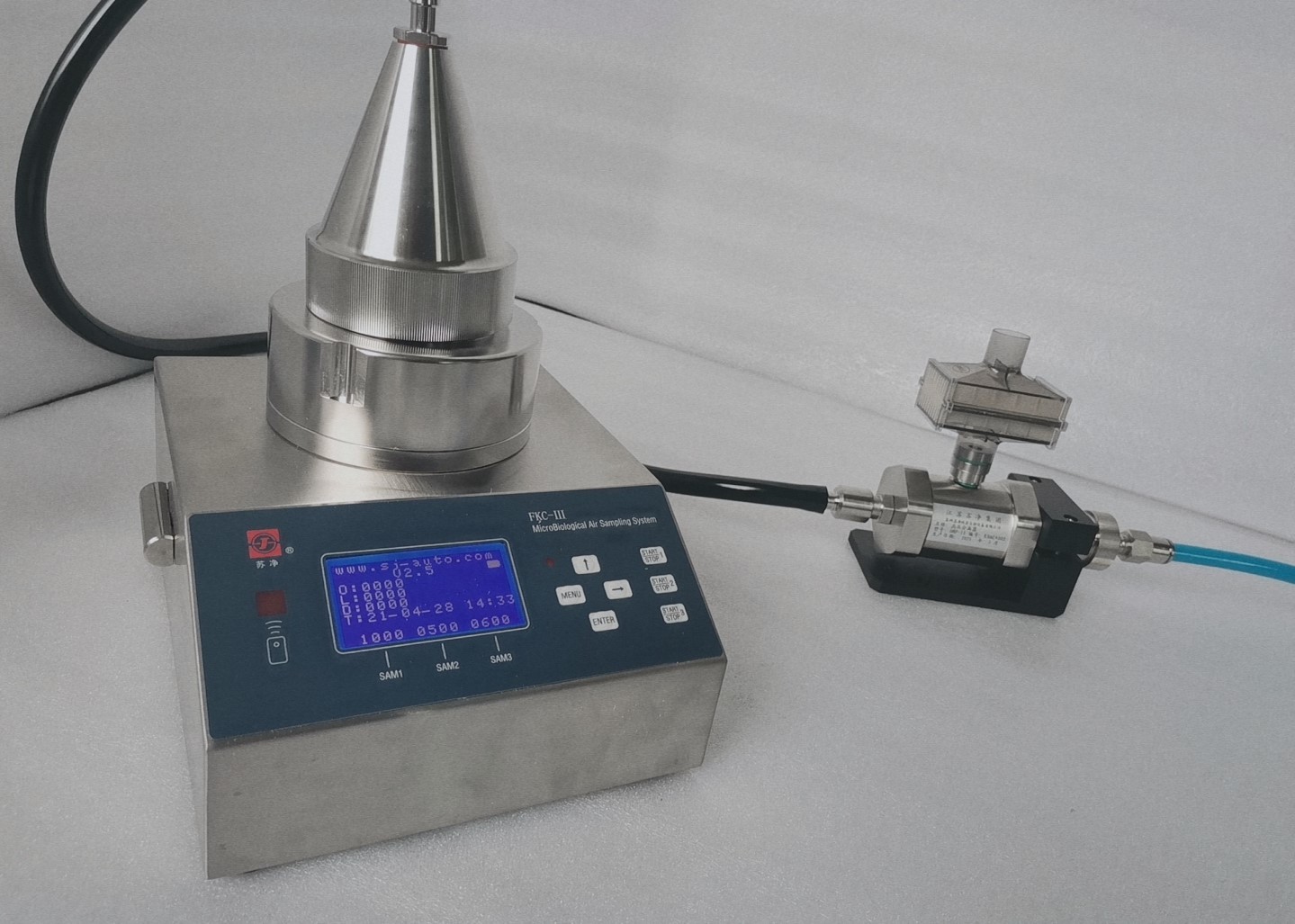 China Non Flammable Gases DHP-II Compressed Air Particle Counter 0.2MPa wholesale