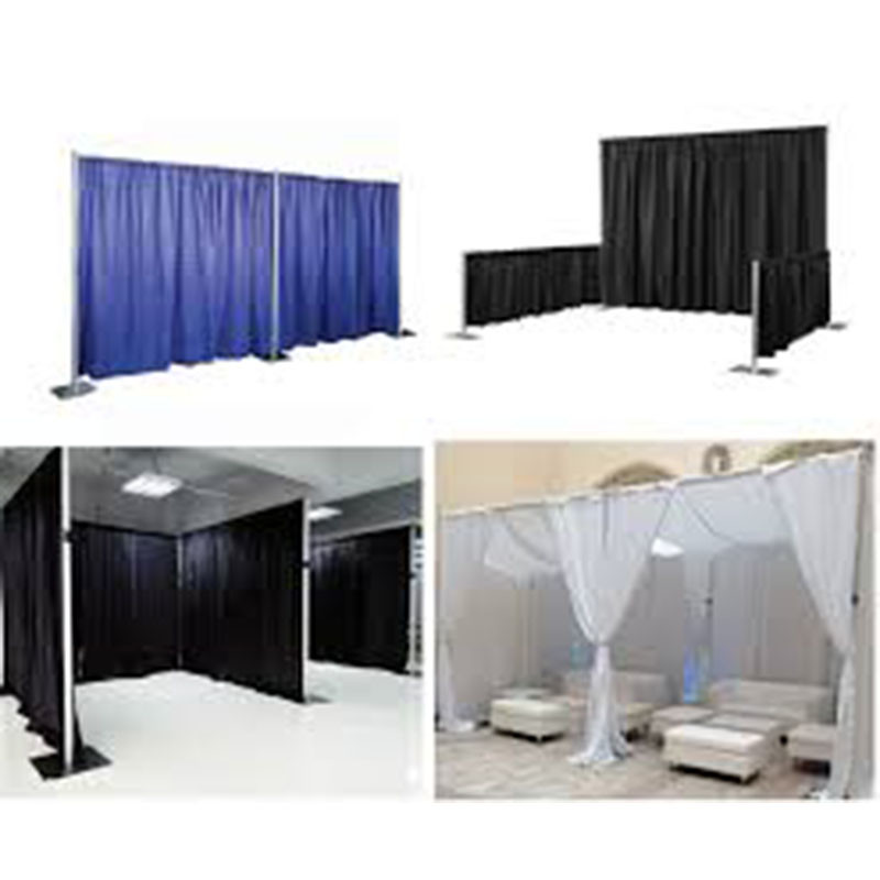 China 10ftx10ft backdrop pipe and drape for wedding aluminum backdrop stand pipe drape stage on sale