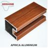 Buy cheap Third - Dimension Wood Finish Aluminium Profiles Solid Substantial from wholesalers