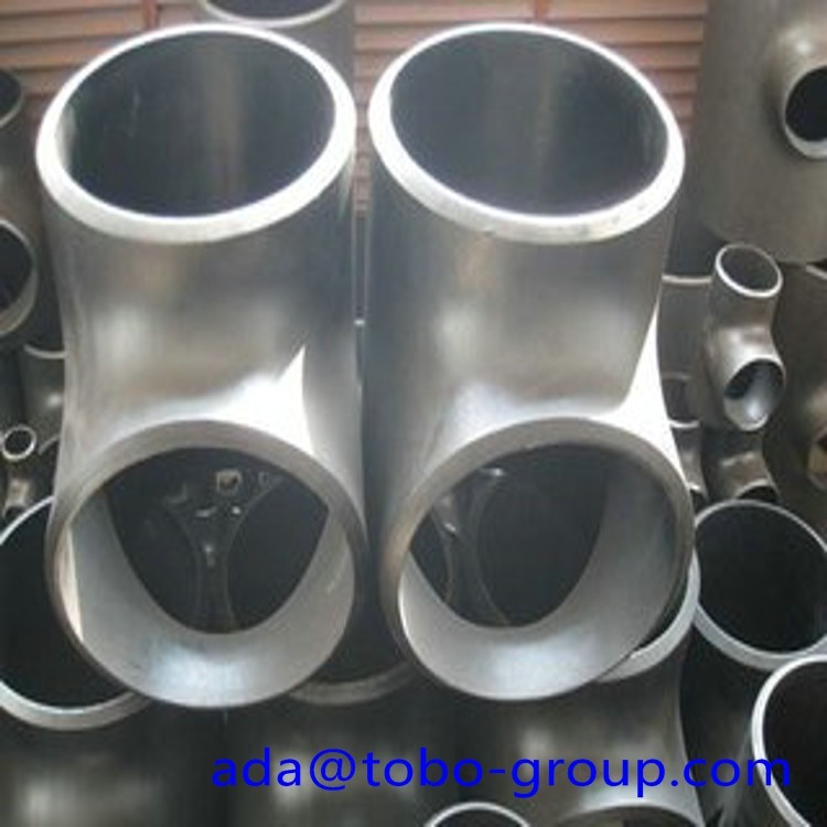 China Stainless Steel Pipe Tee A403 Wp304L Straight Tee Asme B16.9 Size 1/2 - 60 inch wholesale