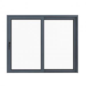 China House Black Aluminum Sliding Window Frame 1.4mm Interior wholesale