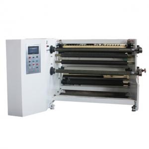 China 400mm 7.5kv 150m/Min PVC Duplex Slitter Rewinder Machine wholesale