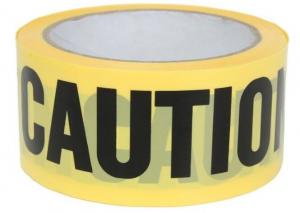 China Yellow PE Warning Tape(Barrier Caution Tape),Red DANGER Tape Caution Tape Roll 3-Inch Non-Adhesive Sharp Red Color Warni wholesale