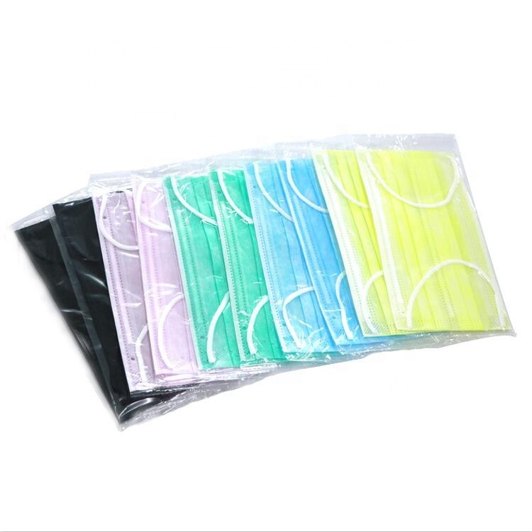China Eco Friendly Adult Disposable Breathing Mask , 3 Ply Non Woven Face Mask wholesale