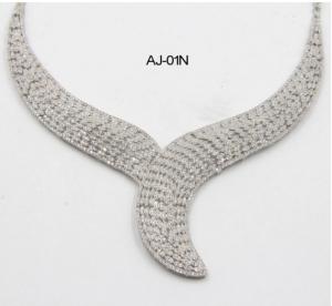 China Y 925 Sterling Silver Name Necklaces Choker 21K Gold Custom wholesale