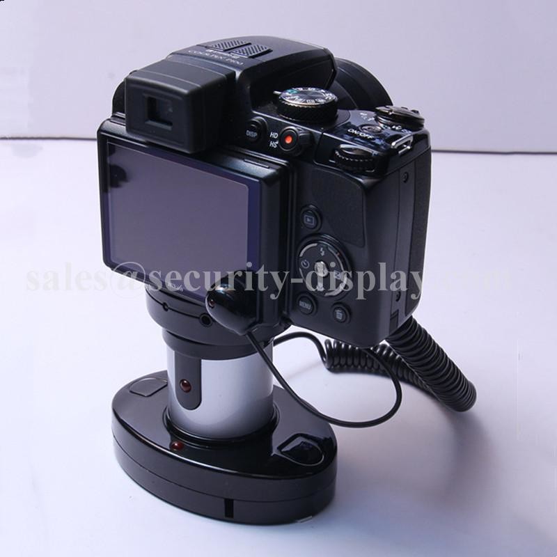 China Remote Control Camera Retail Display Stand With Alarm wholesale