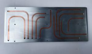 China OEM Custom Heat Pipe Stamping Heatsink Big Aluminum Radiator Heat Sink With Copper For IGBT wholesale