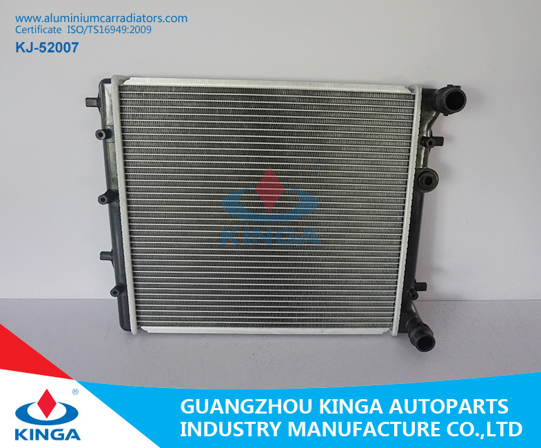 China Mitsubishi Radiator Aluminum Brazed Radiator For Golf 97 / Fabia 99 Plastic Tank PA66 + GF30 wholesale