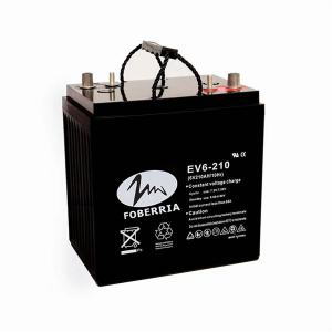 China Black Vrla 6v 210ah 400Ah EV Lead Acid Batteries For Mobility Scooters wholesale